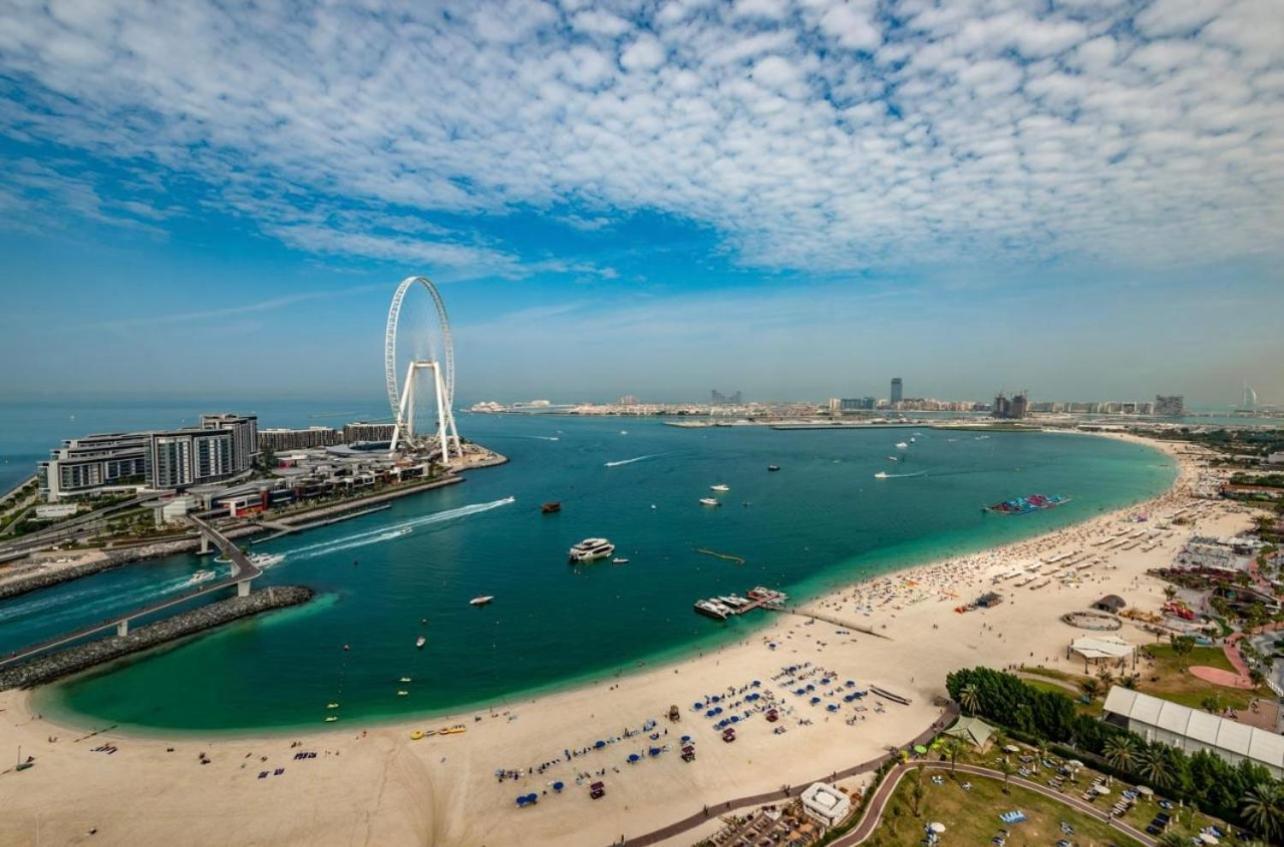 Seaview Beach Hostel Jbr - Walk To Beach - Gym - Pool - Metro Station Dubai Esterno foto